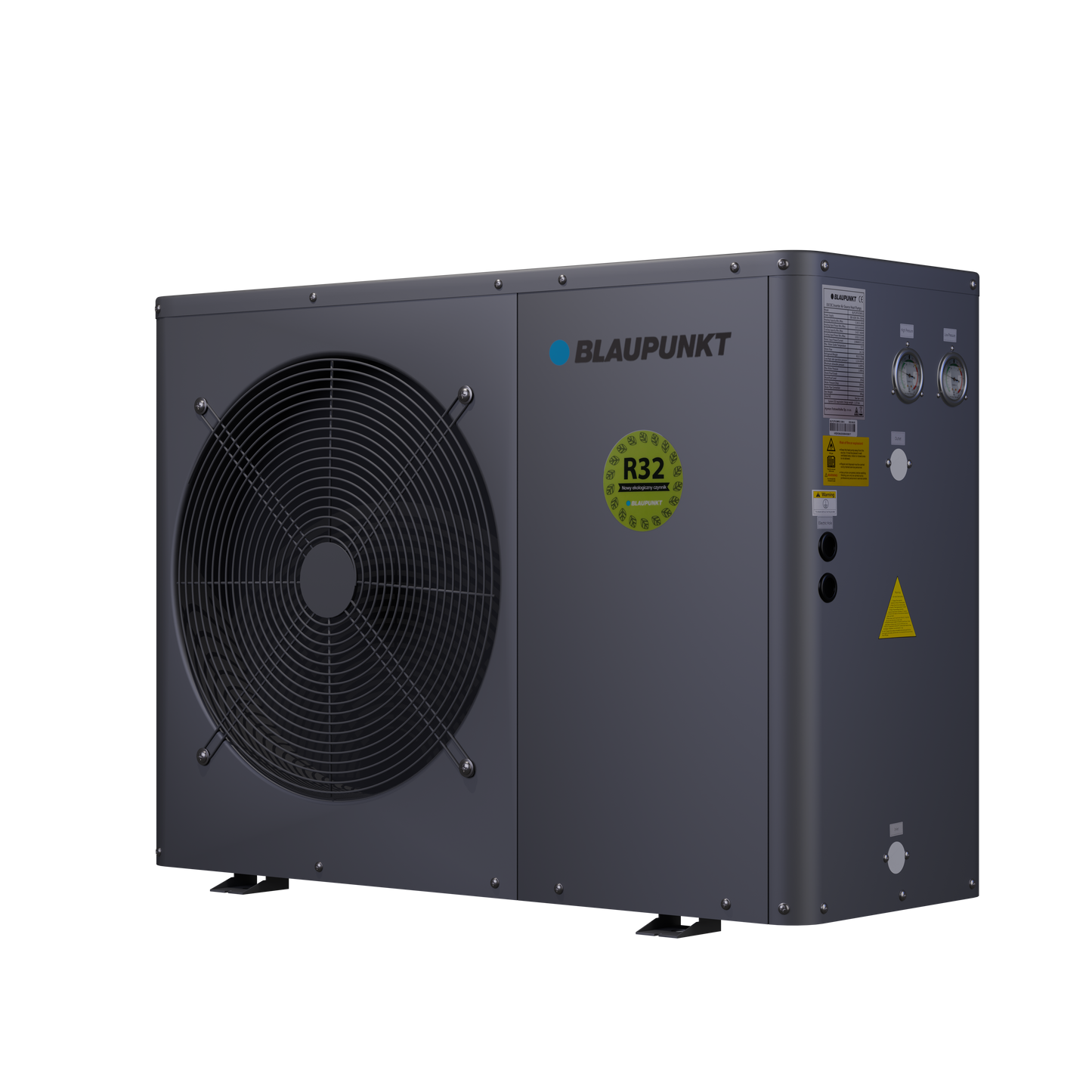 Pompa de caldura 16 KW aer-apa pentru incalzire si racire BLAUPUNKT BLP16P3V2MR32 MONOBLOC, Inverter R32 ERP A+++, compresor Panasonic, TRIFAZAT